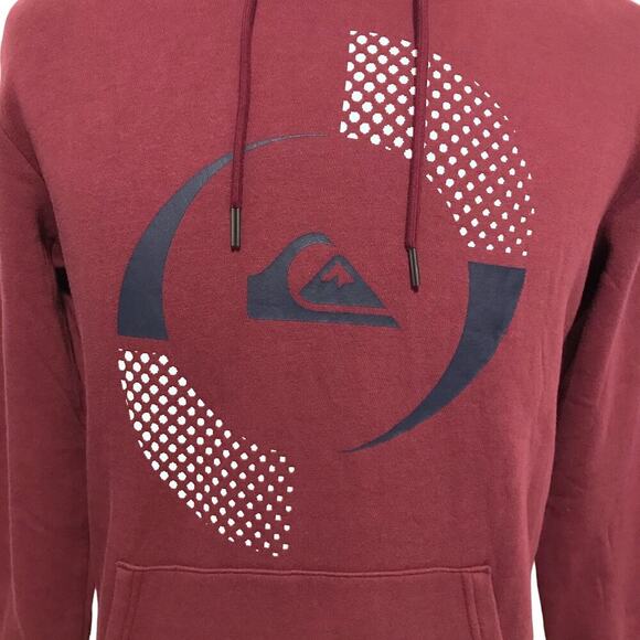 Quicksilver NWT Pullover Hooded Sweatshirt Men S - Picture 4 of 11